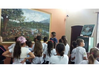 Visita museu emílio da silva 3° e 4° ano