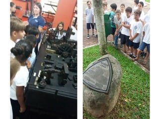 Visita museu emílio da silva 3° e 4° ano