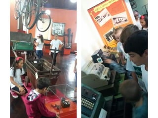 Visita museu emílio da silva 3° e 4° ano