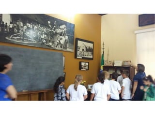 Visita museu emílio da silva 3° e 4° ano