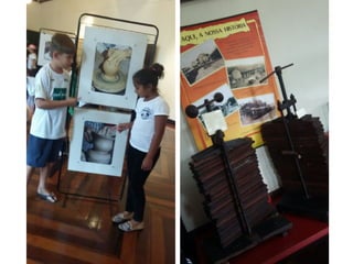 Visita museu emílio da silva 3° e 4° ano