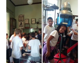 Visita museu emílio da silva 3° e 4° ano