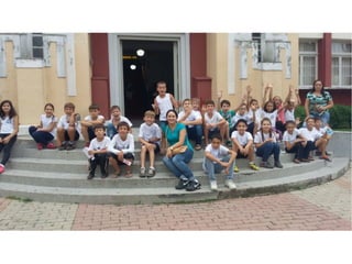 Visita museu emílio da silva 3° e 4° ano