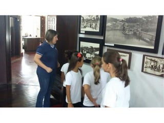 Visita museu emílio da silva 3° e 4° ano