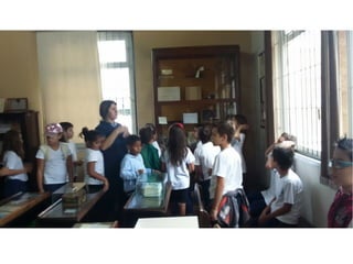 Visita museu emílio da silva 3° e 4° ano