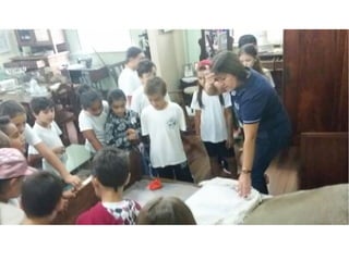 Visita museu emílio da silva 3° e 4° ano