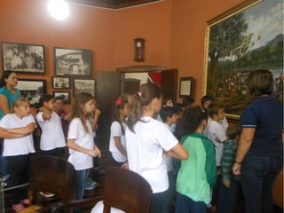 Visita museu emílio da silva 3° e 4° ano