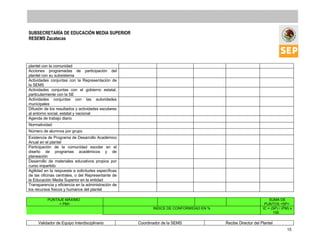 Guía de Visitas de Acompañamiento Institucional