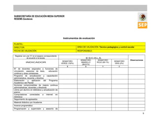 Guía de Visitas de Acompañamiento Institucional