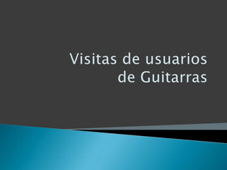Visitas de usuariosde Guitarras 