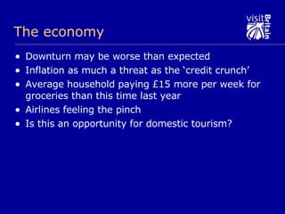 Tourism Trends from Visit Britain