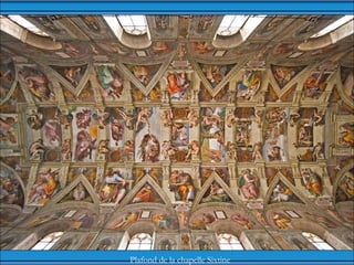 Plafond de la chapelle Sixtine 