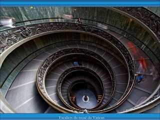 Escaliers du musé du Vatican 