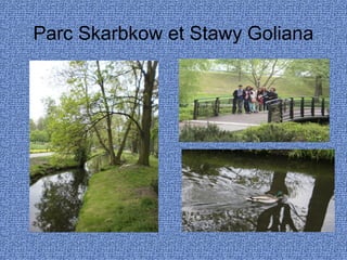 Parc Skarbkow et Stawy Goliana
 