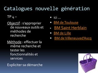 Le tour des sciences – en France …