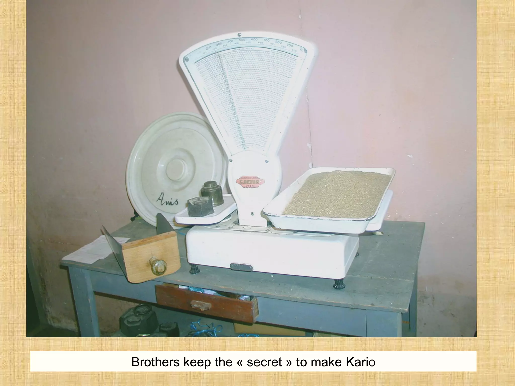Brothers keep the « secret » to make Kario
 