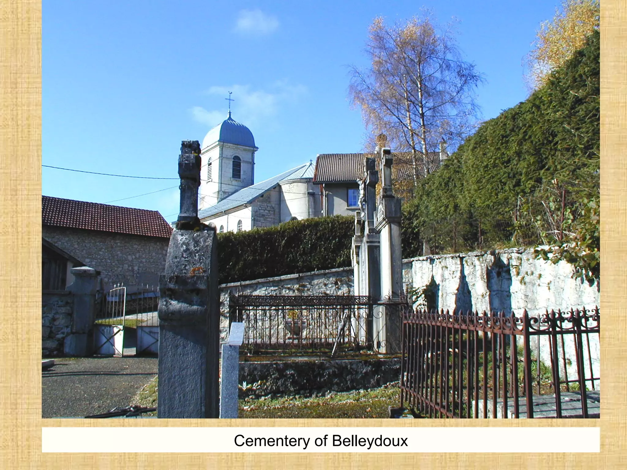 Cementery of Belleydoux
 