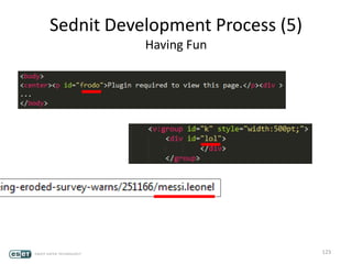Sednit Development Process (5)
Having Fun
123
 