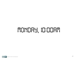 47
Monday, 10:00AM
 