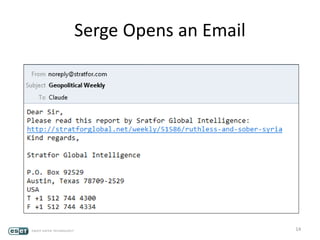 Serge Opens an Email
14
 
