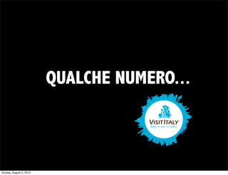QUALCHE NUMERO...



Sunday, August 5, 2012
 
