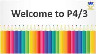 Welcome to P4/3
 