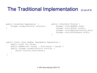 Goodbye Boilerplate: The Visitor Pattern Reimagined in Modern Java ...