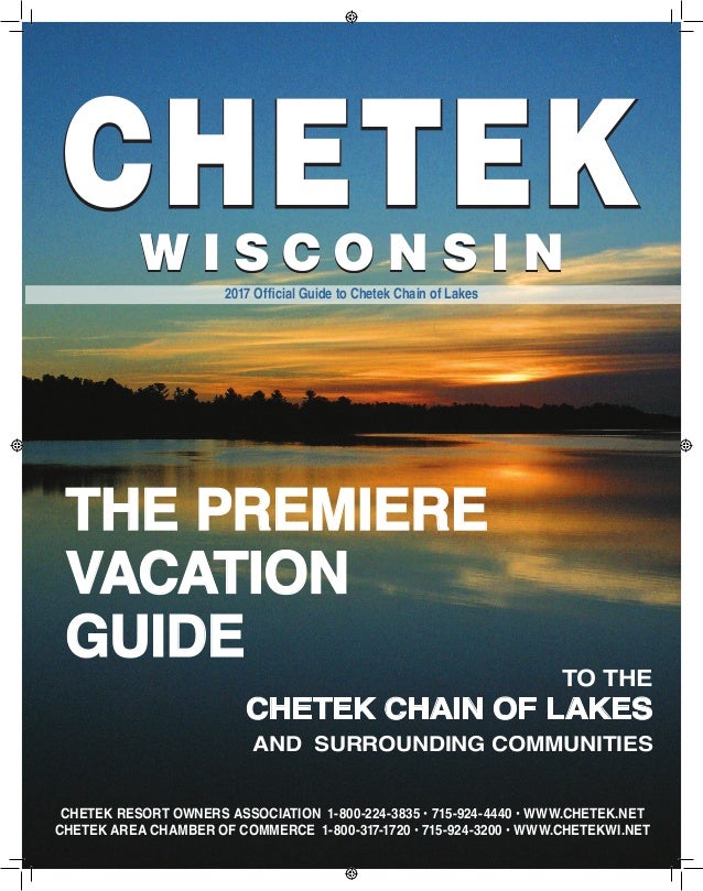 Chetek Visitor Guide 2017