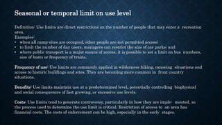 Visitor impact managment | PPTX