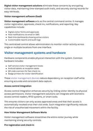 Comprehensive Guide to Modern Visitor Management Solutions for Secure ...
