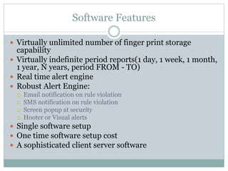Visitor and vendor access management system | PPTX