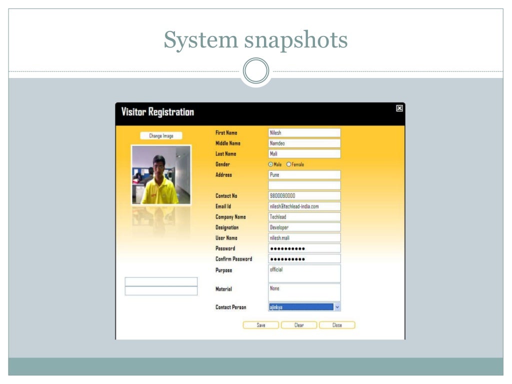 Visitor and vendor access management system