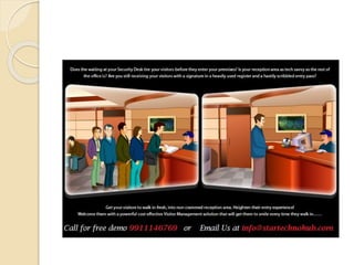 Visitor management system | PPTX