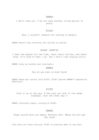 Visitor script | DOCX