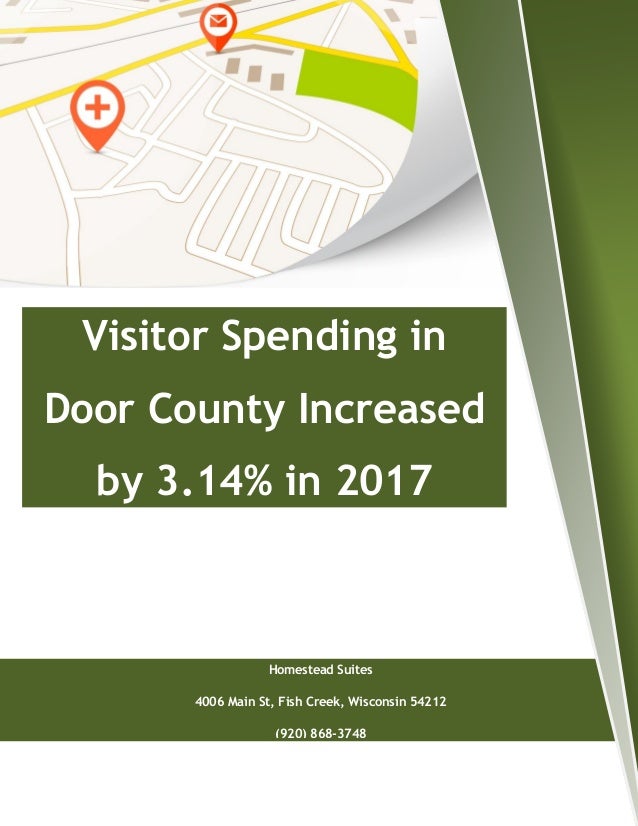 Visitor Spending In Door County Increased By 3 14 In 2017
