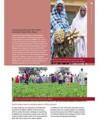 Visits and on station activities 2013