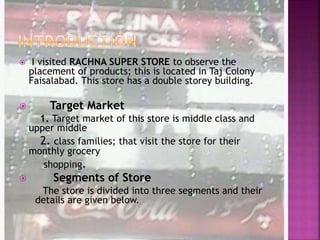 Imran Store Rachna Rachna Super Store | PPTX