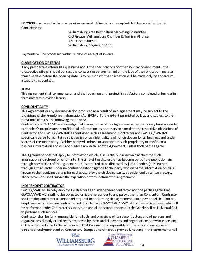 rfp for marketing services