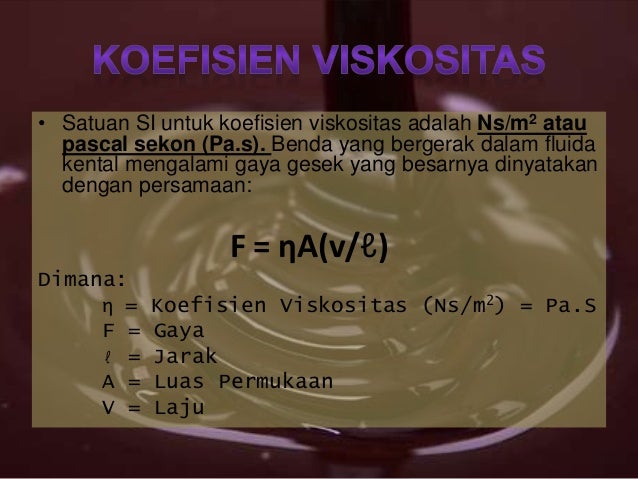 Viskositas zat cair cara stokes