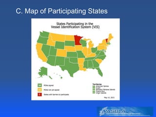 C. Map of Participating States
 