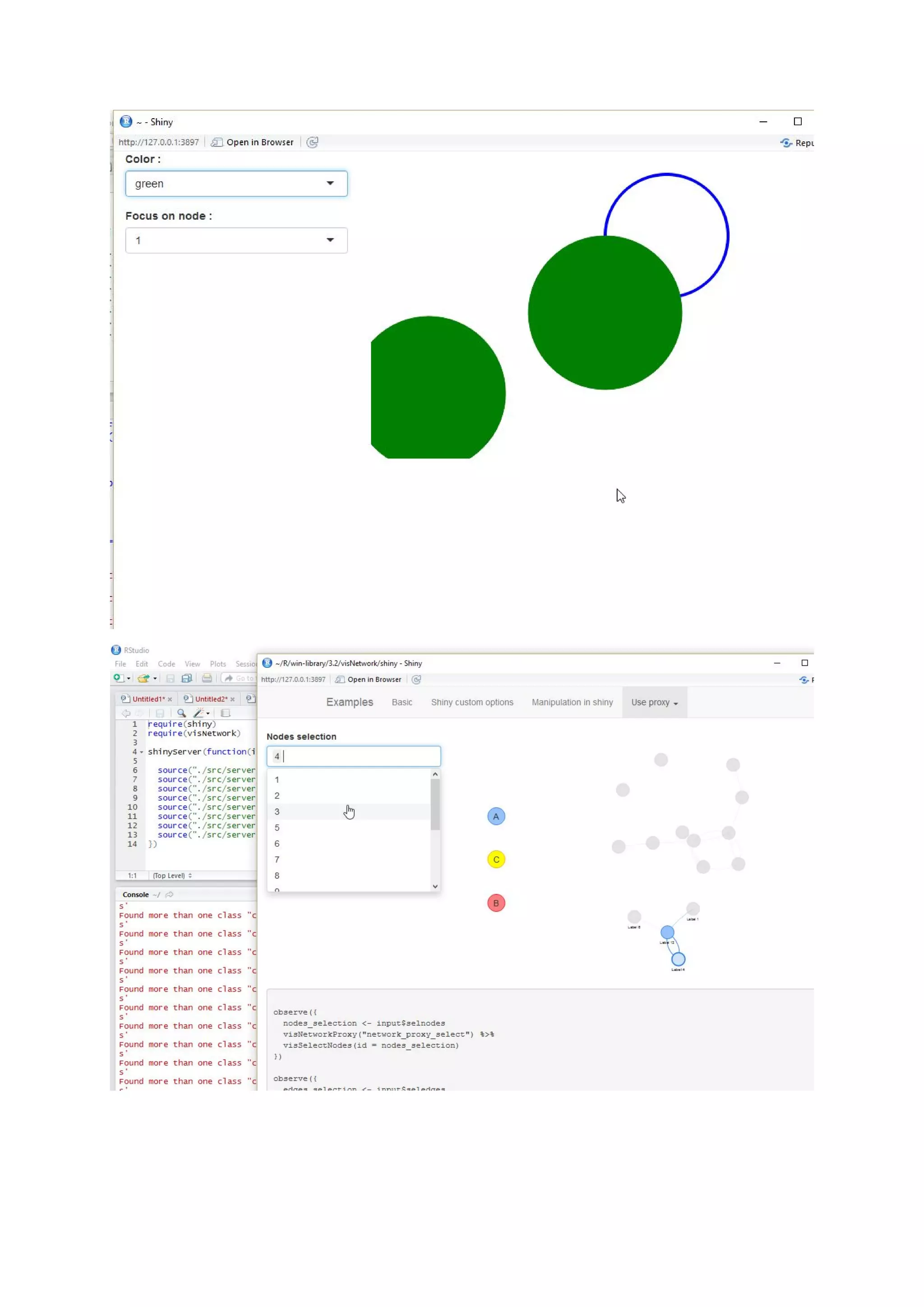 Visnetwork package in R | PDF