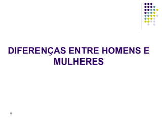 DIFERENÇAS ENTRE HOMENS E MULHERES 