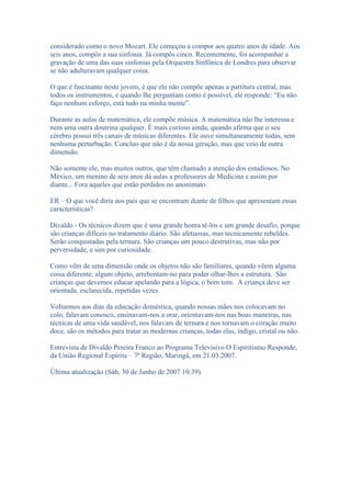 Visão espírita sobre as crianças índigo e cristal