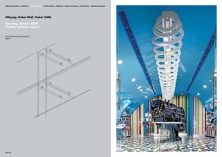 Department Stores | Fashion | Health & Beauty | Home Stores | Opticians | Sports & Leisure | Automotive | Telecommunication




Mikyajy, Dubai Mall, Dubai (UAE)

Opening: October 2008
Visplay Systems: Xero 4


||||||||||||||||||||||||||||||||
Xero 4




76 | 77
 