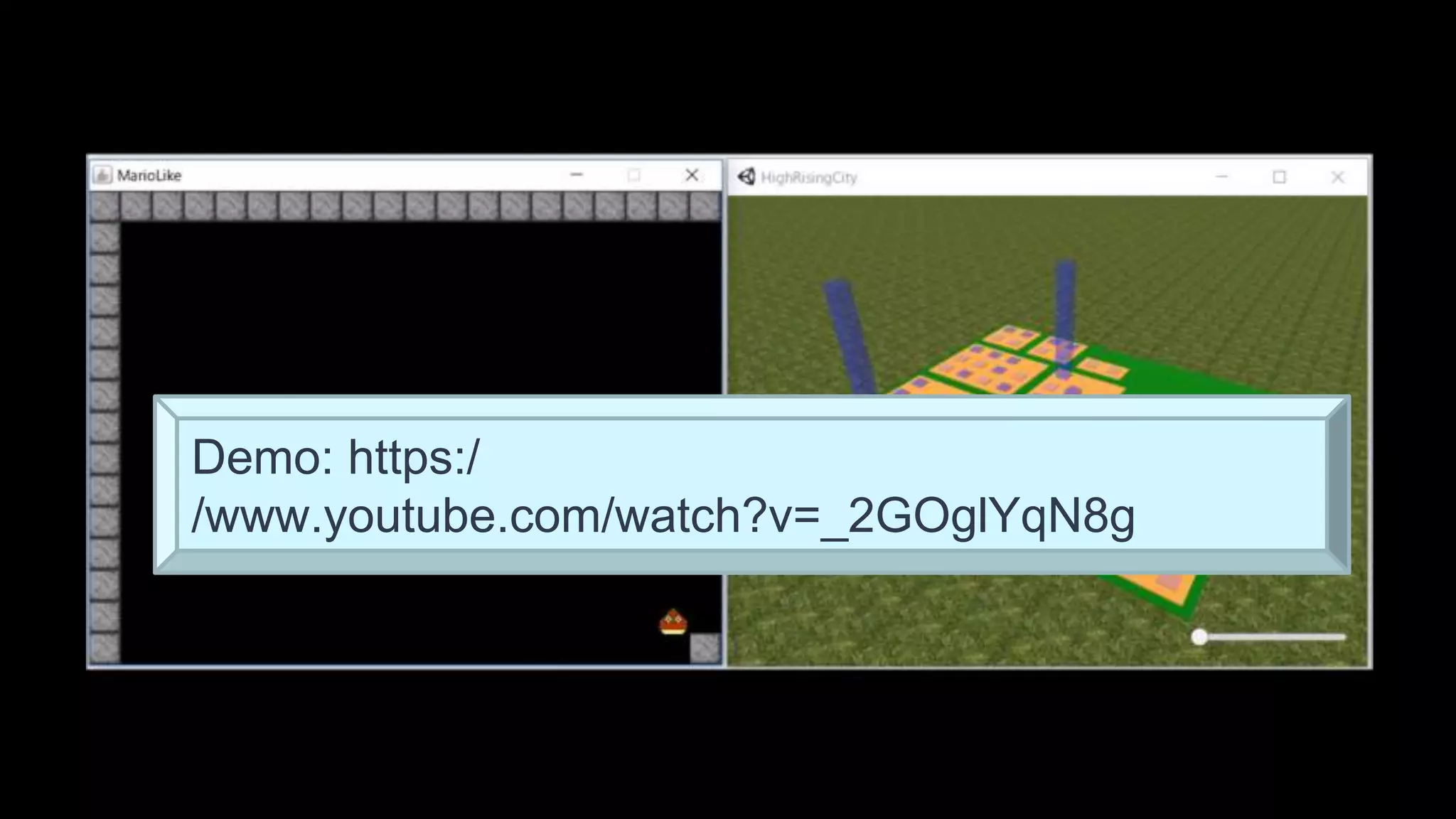 11
Demo: https:/
/www.youtube.com/watch?v=_2GOglYqN8g
 