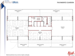 PAVIMENTO GARDEN




Material preliminar de uso interno. Sujeito a alteração.
 