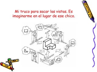 Mi truco para sacar las vistas. Es
imaginarme en el lugar de ese chico.
 