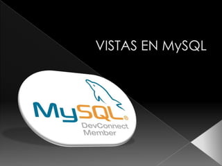 Eliminación de vistasPor último podemos eliminar la vista a través de la sentencia DROP VIEW. Para eliminar la vista que hemos creado anteriormente se utilizaría:DROP VIEWvAlquileres;