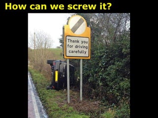 How can we screw it?
 