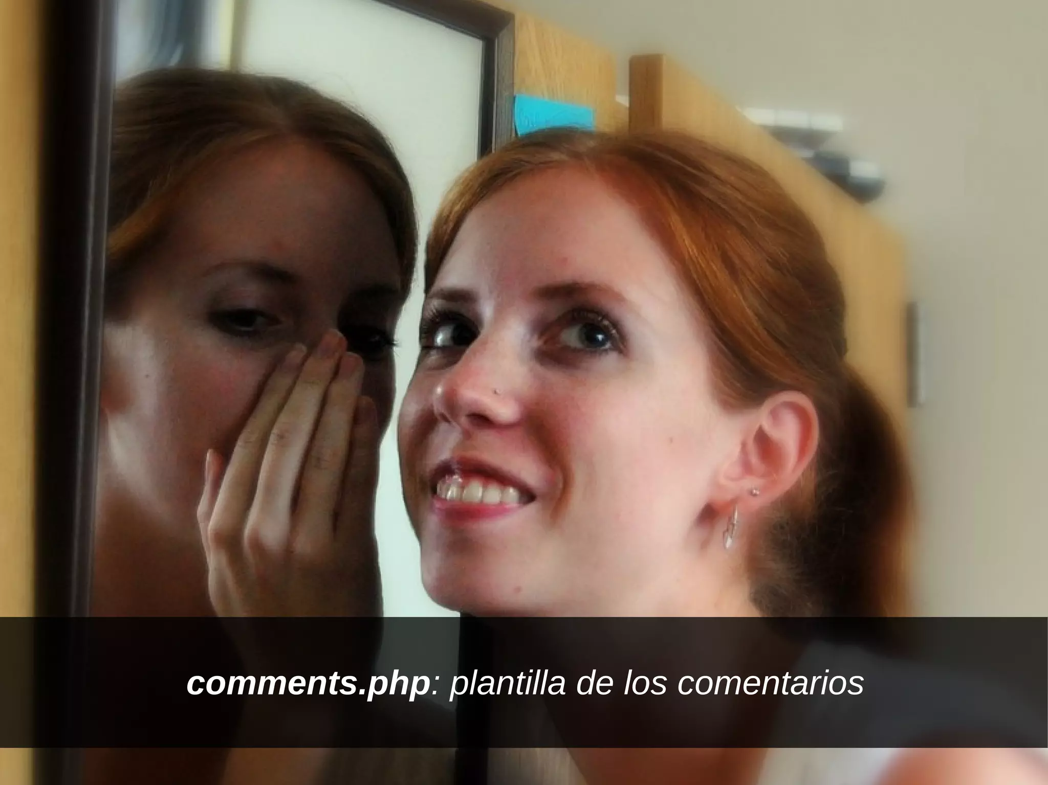 comments.php: plantilla de los comentarios
 